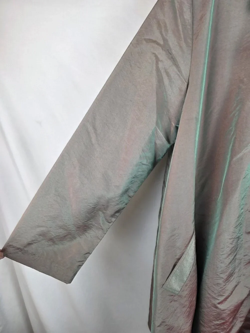 Units Limited Edition Women's Vintage Jacket One Size 80s Made in USA Iridescent